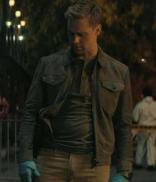 David O’Donnell Reacher S02 Grey Cotton Jacket