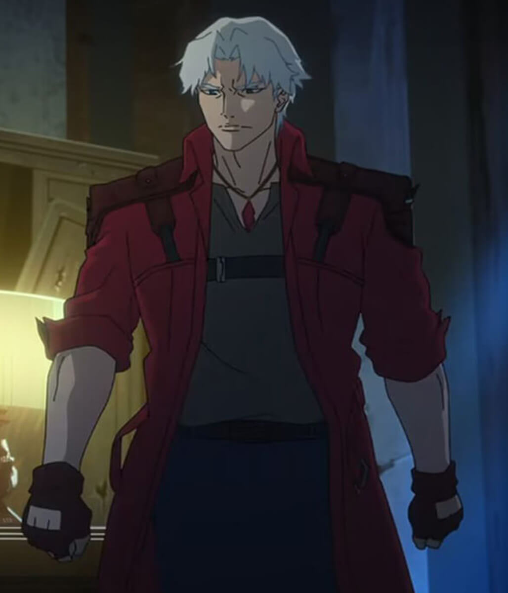 Devil May Cry 2025 Dante Red Trench Coat