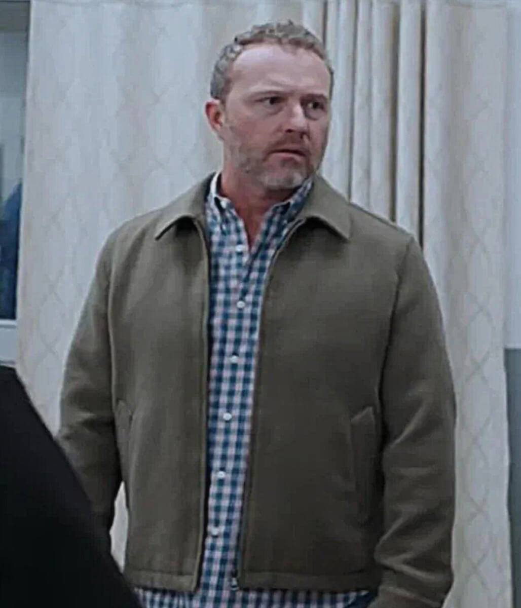 Devon Gummersall The Pitt S01 Wool Green Jacket