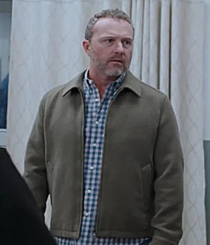 Devon Gummersall The Pitt S01 Wool Green Jacket