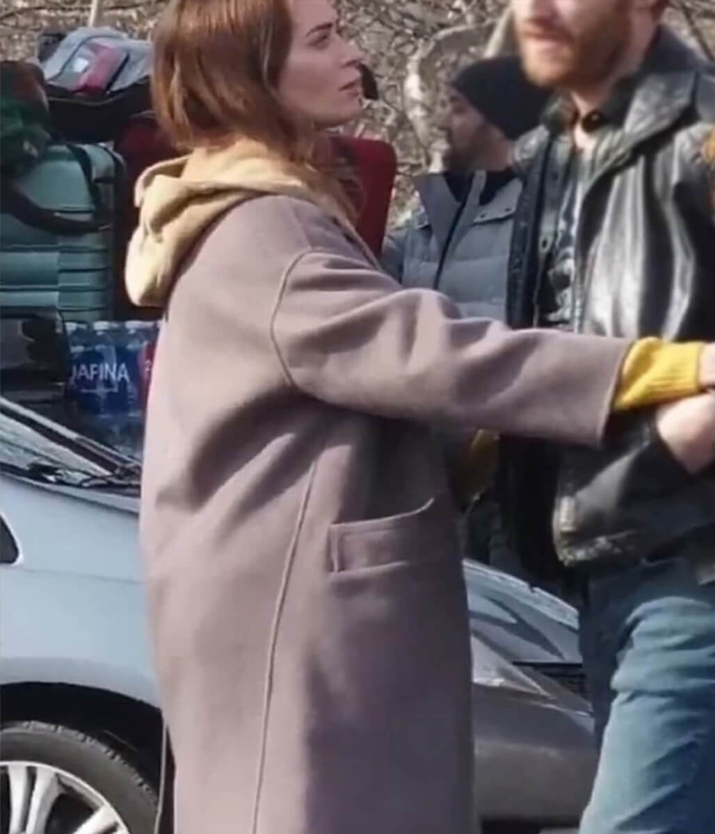 Disclosure Day 2026 Margaret Fairchild Purple Wool Coat
