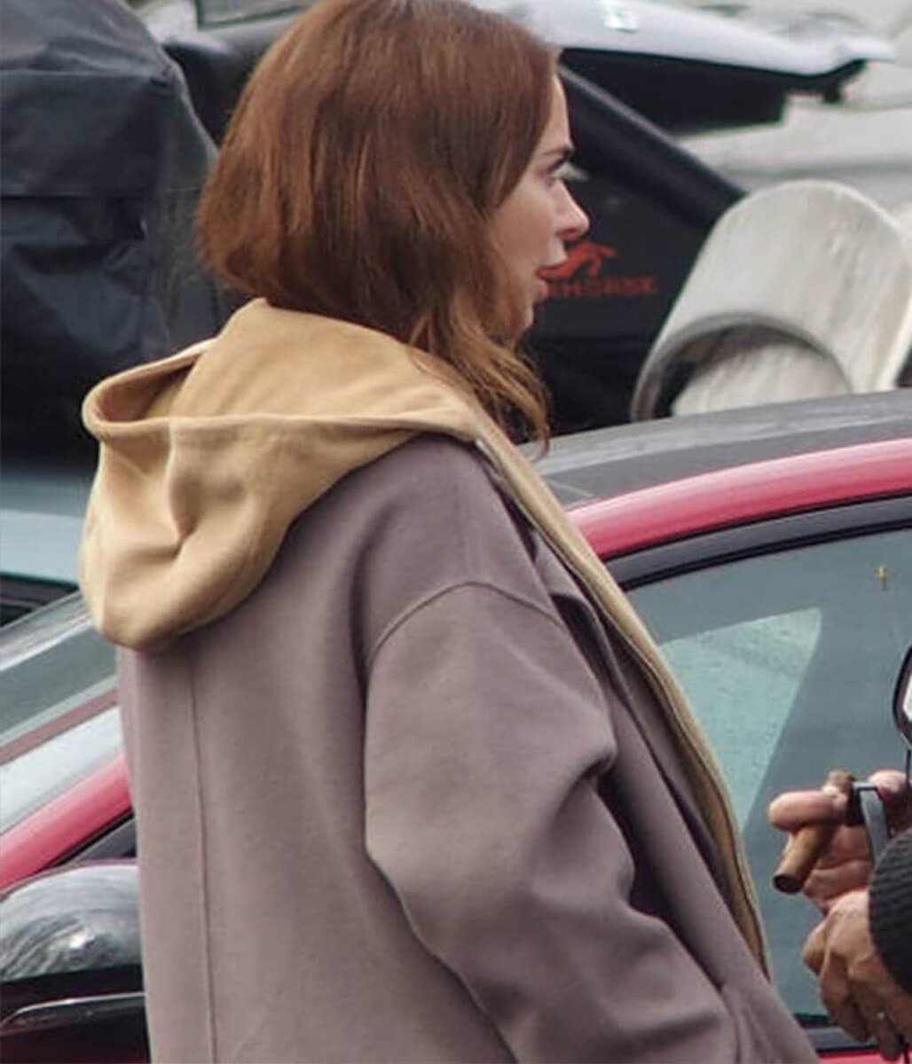 Disclosure Day 2026 Margaret Fairchild Purple Wool Coat