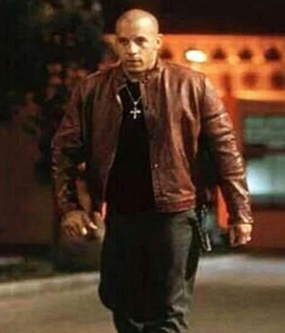 Dominic Toretto Fast & Furious Brown Leather Jacket