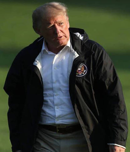 Donald Trump Black Hooded Jacket