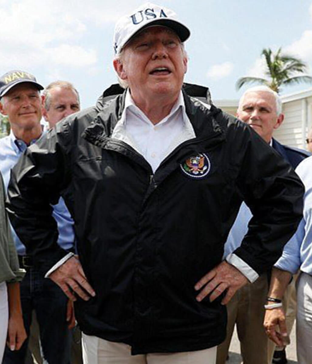 Donald Trump Black Hooded Jacket