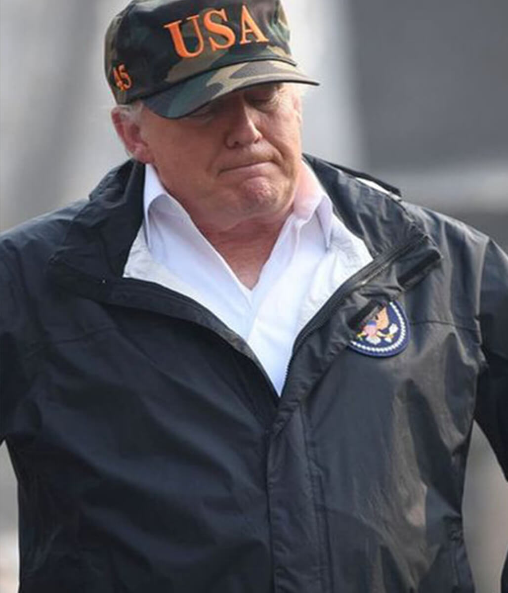 Donald Trump Black Hooded Jacket