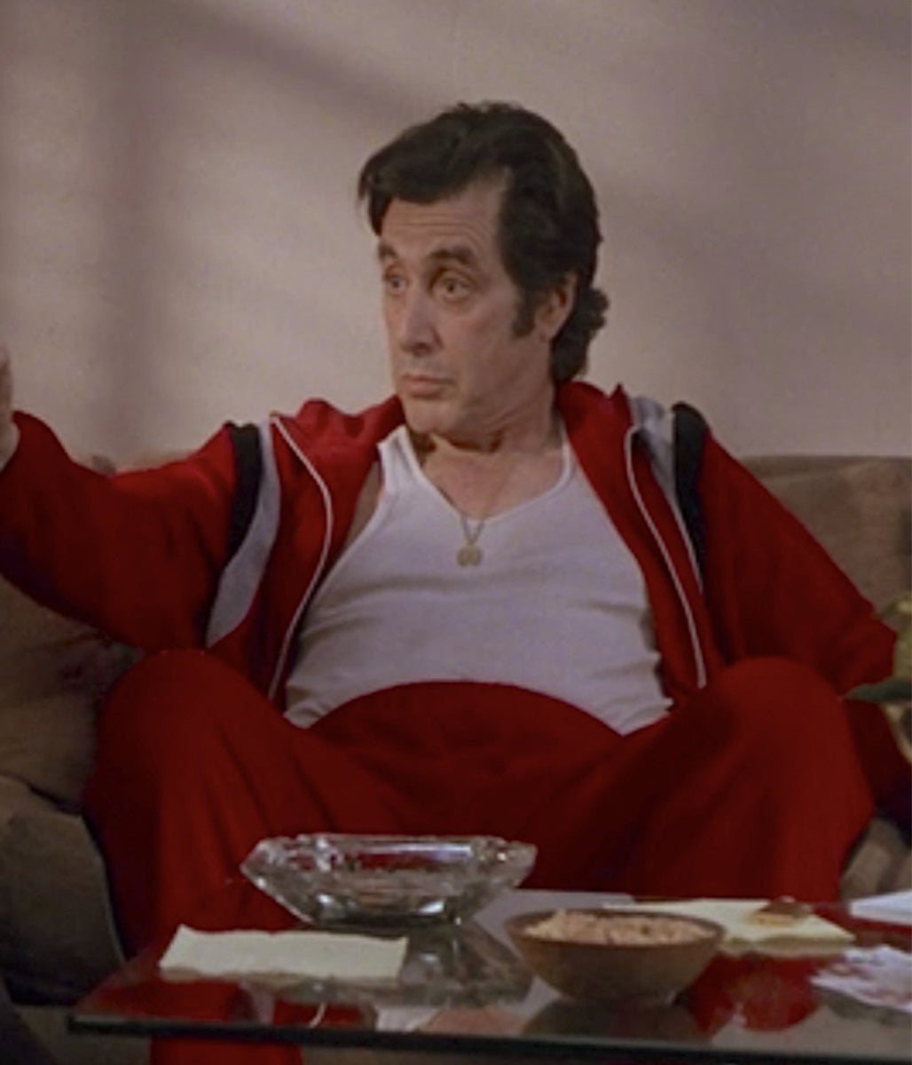 Donnie Brasco Al Pacino Red Christmas Tracksuit