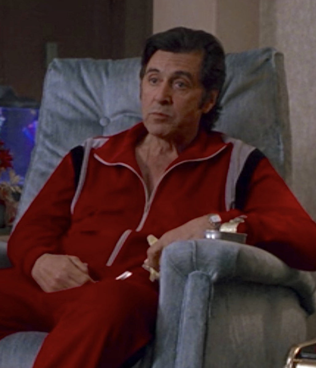 Donnie Brasco Al Pacino Red Christmas Tracksuit