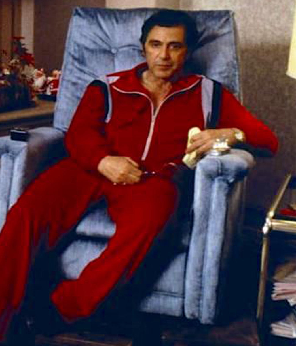 Donnie Brasco Al Pacino Red Christmas Tracksuit