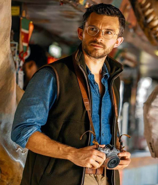 Dr. Henry Loomis Jurassic World: Rebirth 2025 Brown Vest