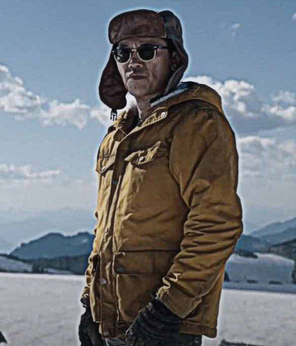 Du Ho Monarch Legacy of Monsters Yellow Fabric Jacket