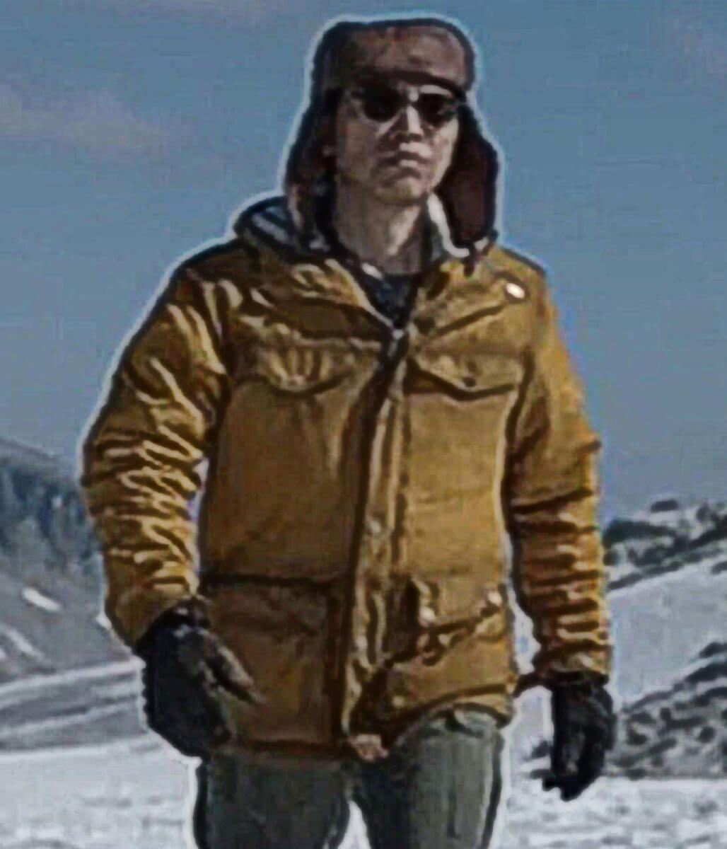 Du Ho Monarch Legacy of Monsters Yellow Fabric Jacket
