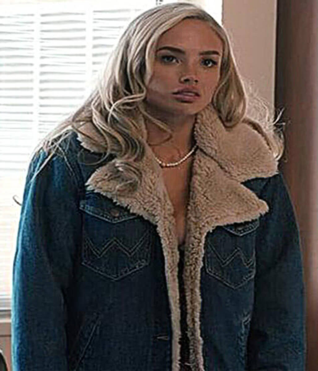 Dutton Ranch 2026 Oreana Jackson Blue Sherpa Jacket