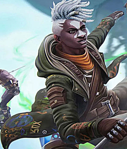 Ekko Arcane Green Hooded Jacket