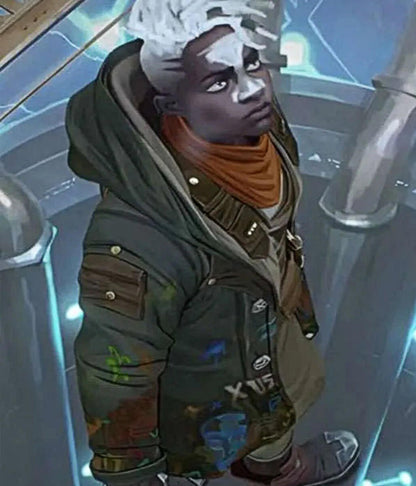 Ekko Arcane Green Hooded Jacket
