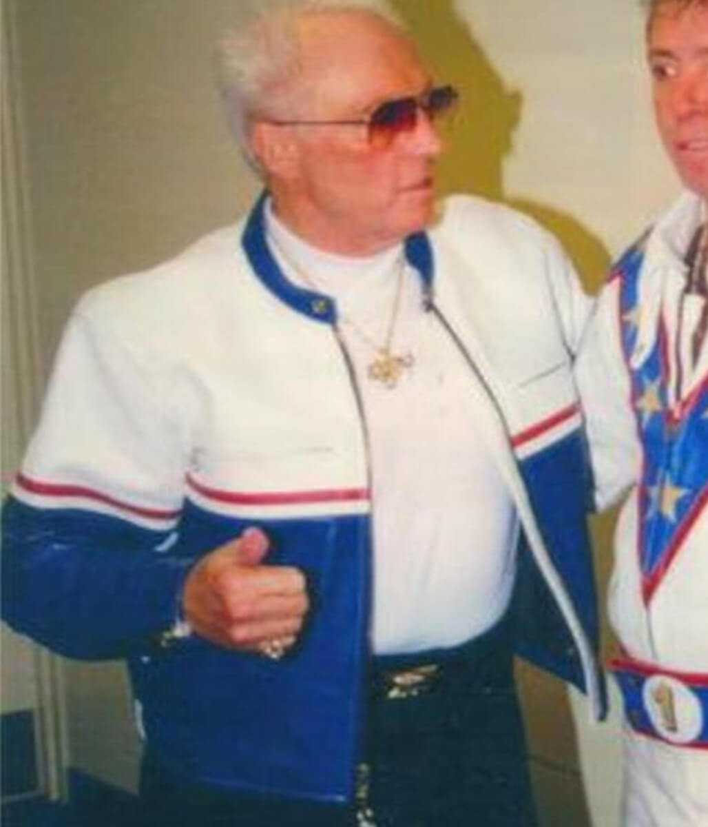 Evel Knievel Daredevil Motorcycle Leather Jacket