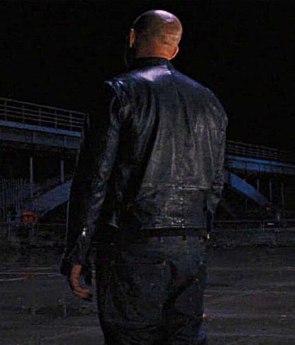 Fast & Furious 6 Dominic Toretto Black Leather Jacket