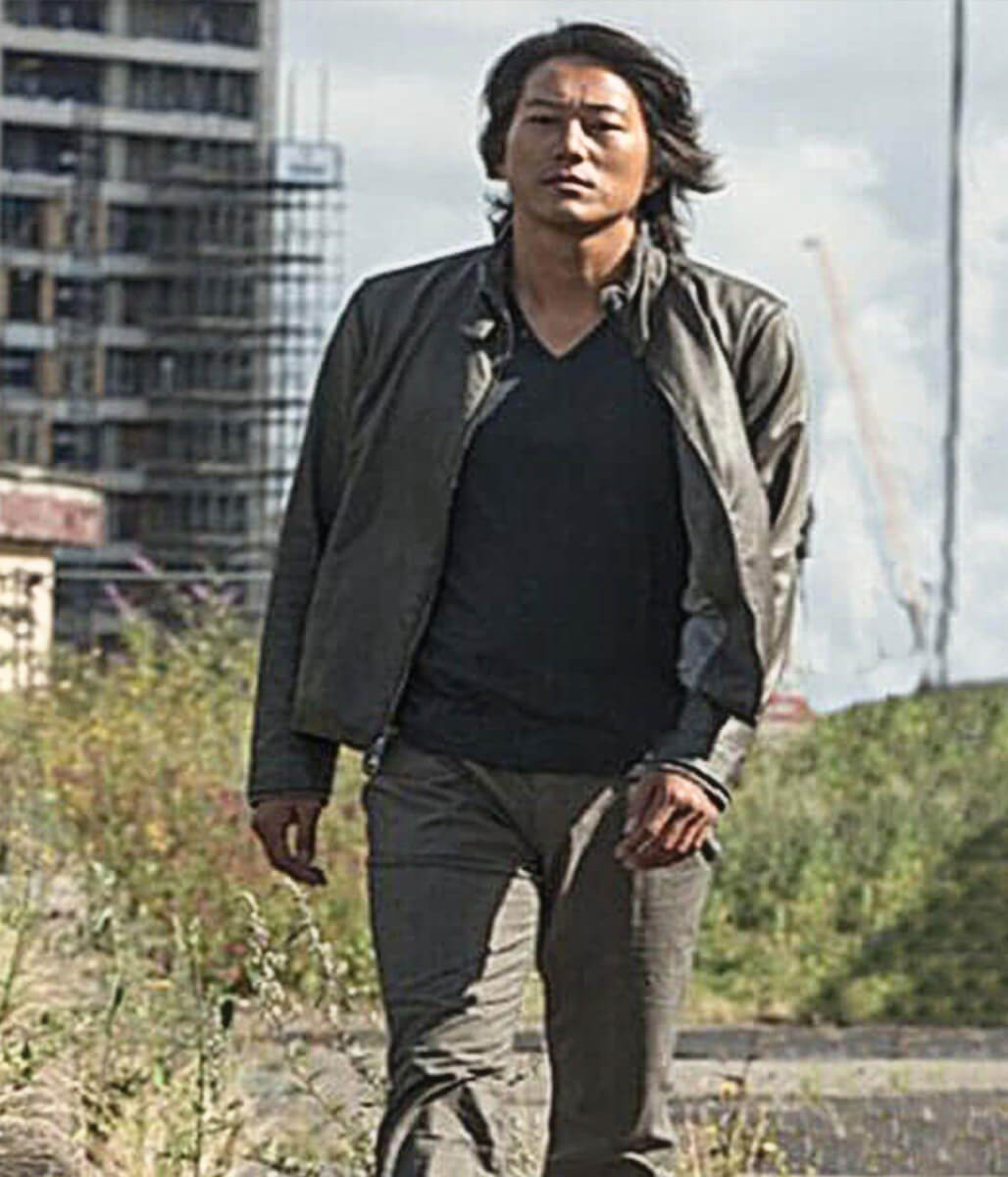 Fast & Furious 6 Han Grey Leather Jacket