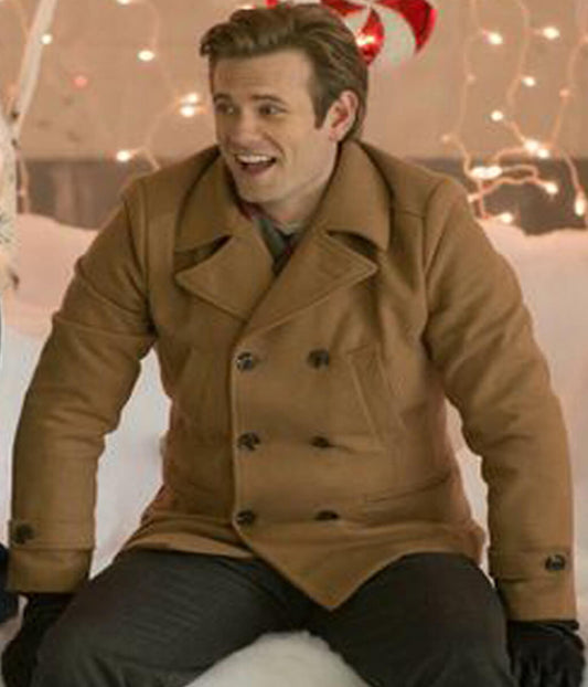 Fir Crazy Eric Johnson Brown Wool Coat