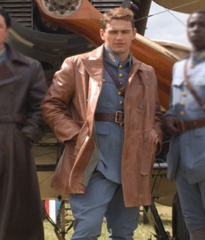 Flyboys 2006 James Franco Blaine Rawlings Leather Coat