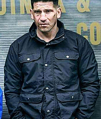 Frank Castle Daredevil S02 Black Military Jacket
