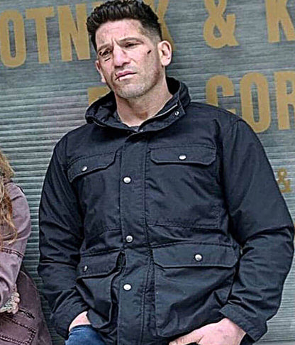 Frank Castle Daredevil S02 Black Military Jacket