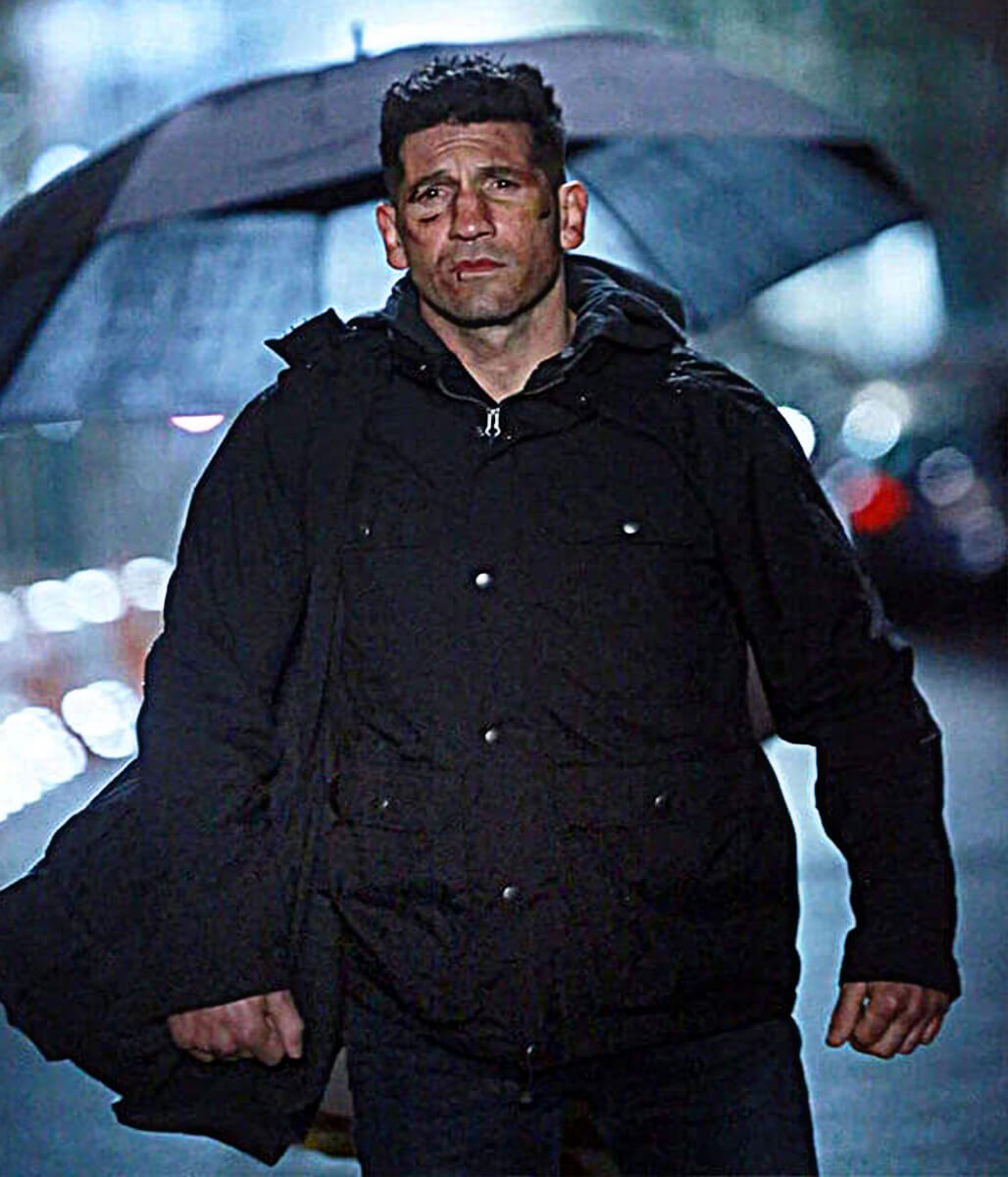 Frank Castle Daredevil S02 Black Military Jacket