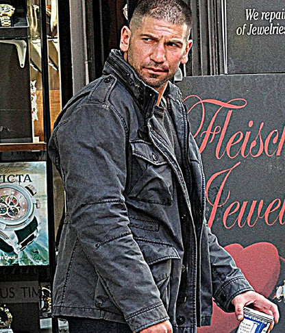 Frank Castle Daredevil S02 Grey Military Jacket