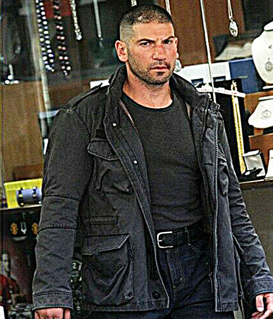 Frank Castle Daredevil S02 Grey Military Jacket