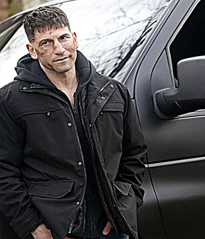 Frank Castle The Punisher S02 Black Wool Jacket