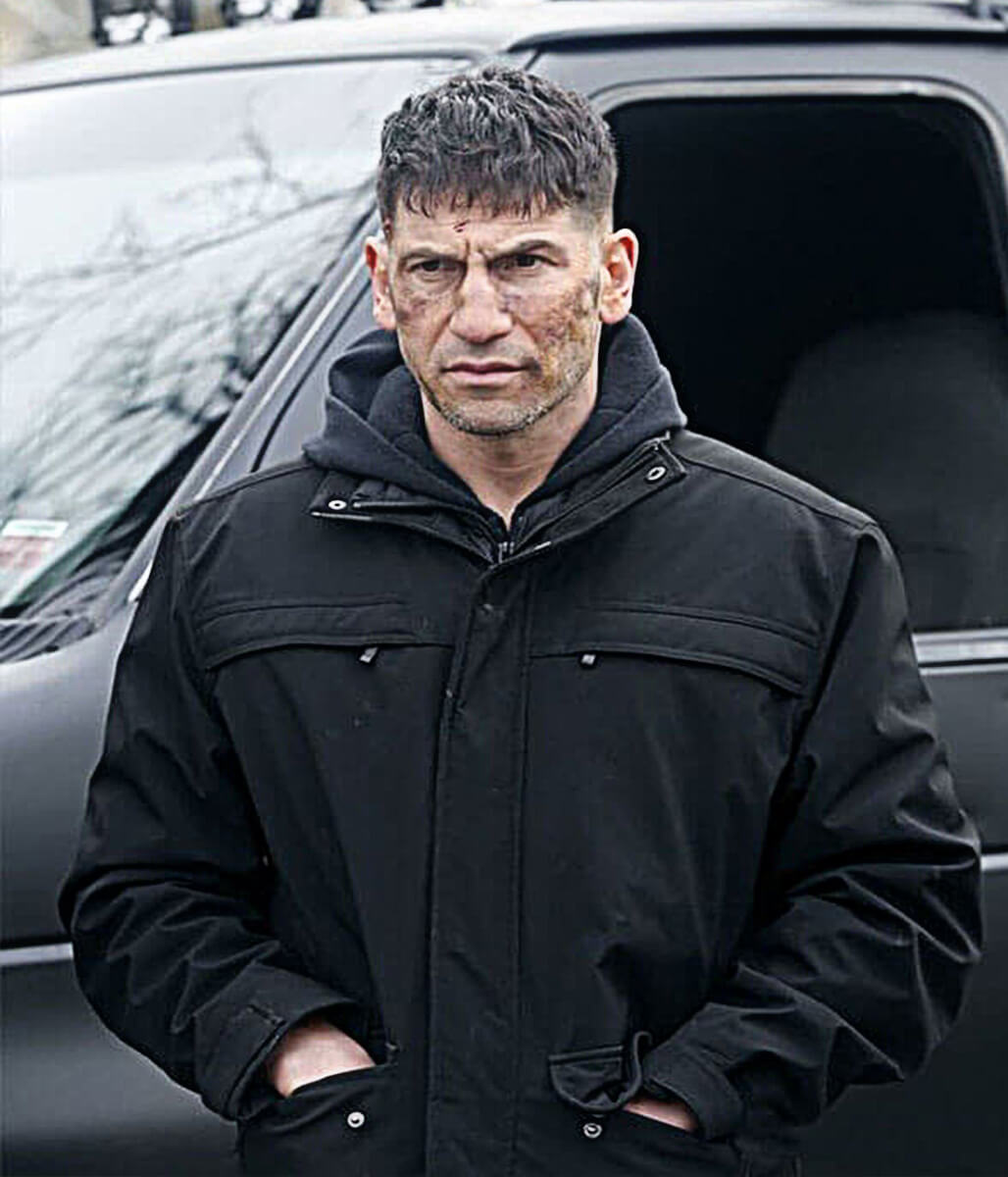 Frank Castle The Punisher S02 Black Wool Jacket