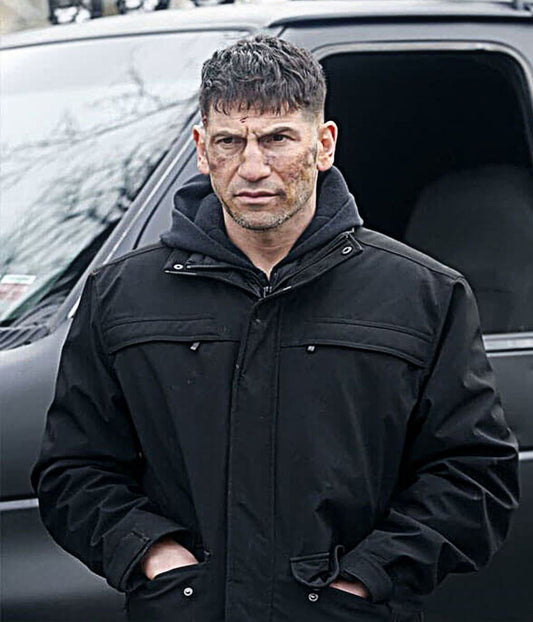 Frank Castle The Punisher S02 Black Wool Jacket
