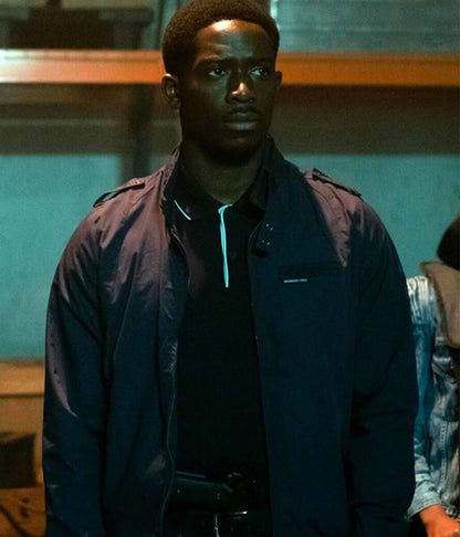 Franklin Saint Snowfall S05 Blue Cotton Jacket