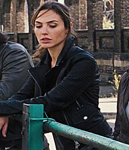Gal Gadot Fast & Furious 6 Black Biker Jacket