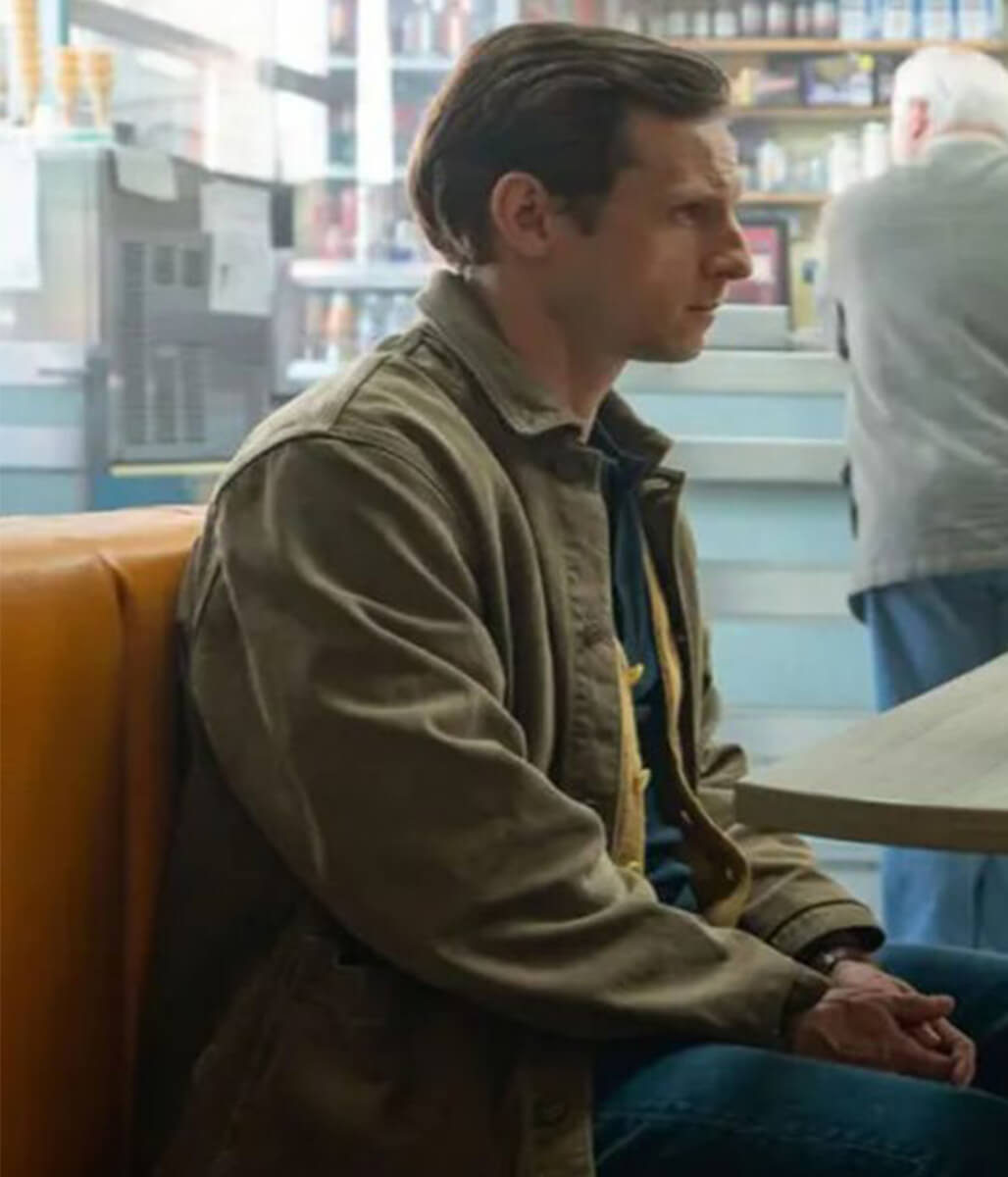 Half Man 2026 Jamie Bell Brown Cotton Jacket