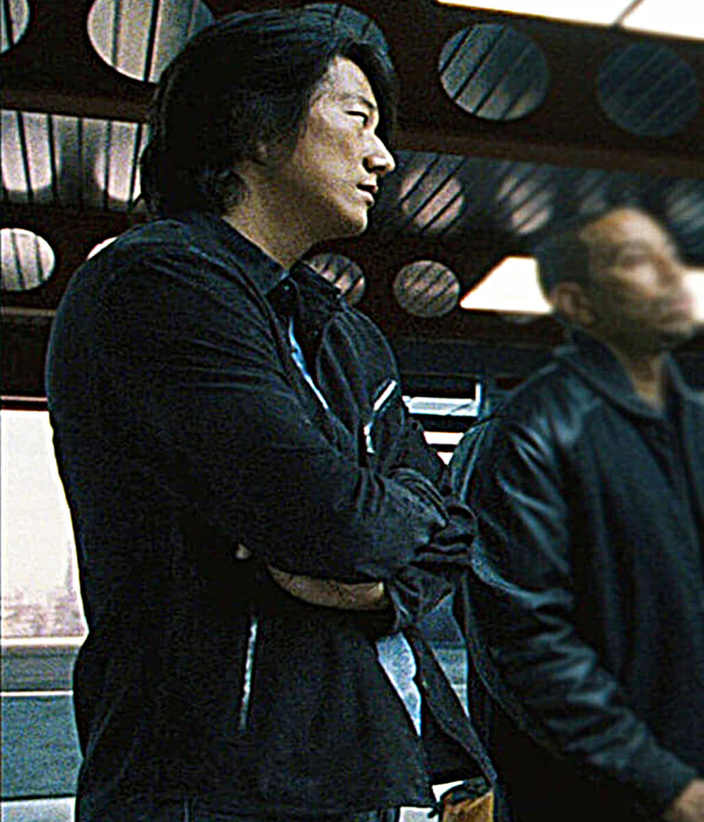 Han Lue Fast & Furious 6 Black Suede Jacket