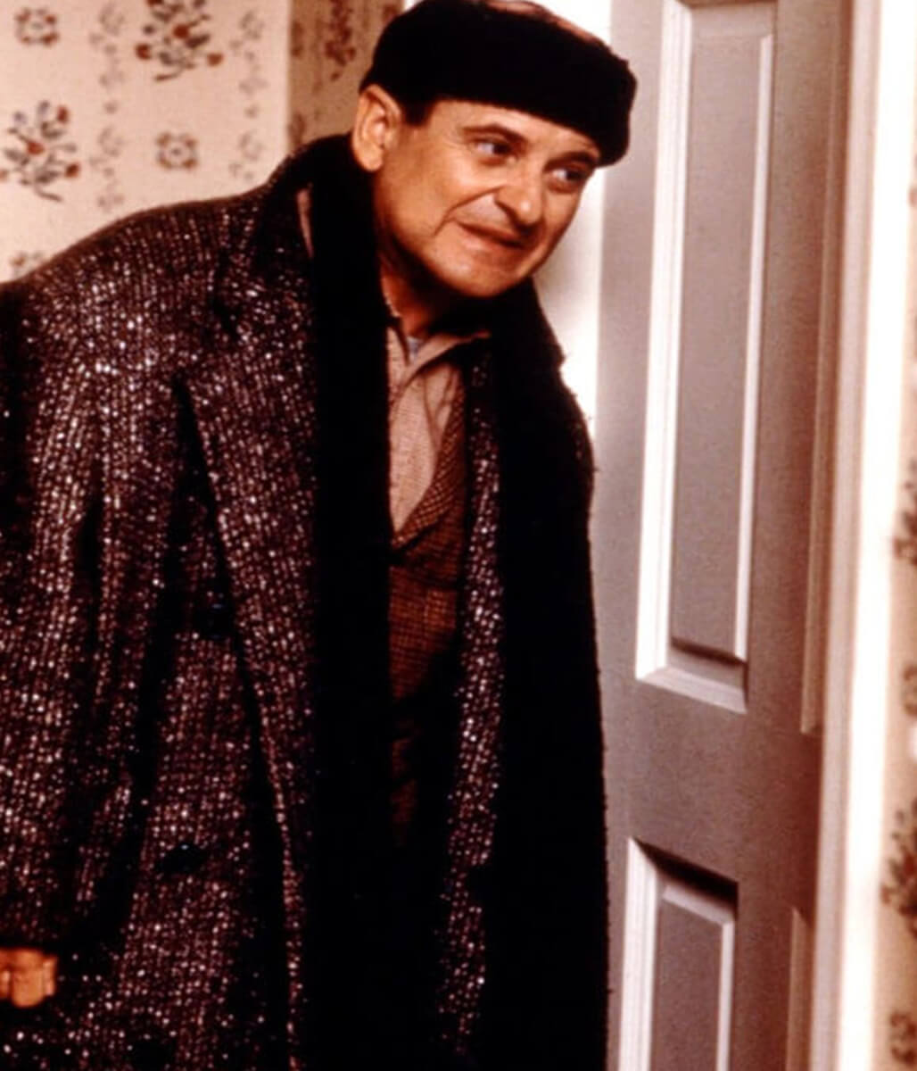 Harry Lyme Home Alone Grey Tweed Coat