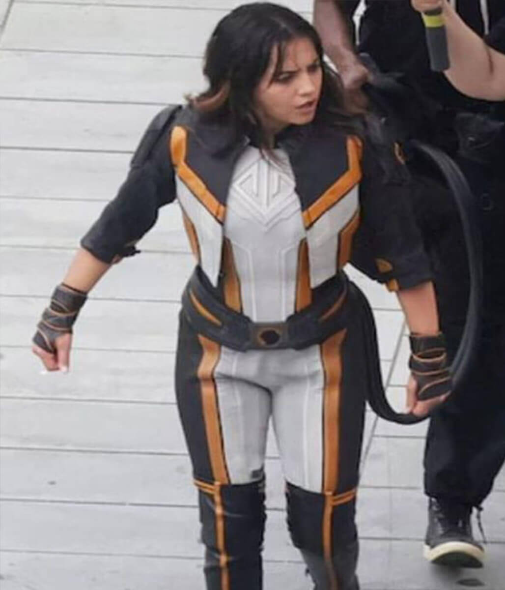 Hawkgirl Superman 2025 Isabela Merced Leather Jacket