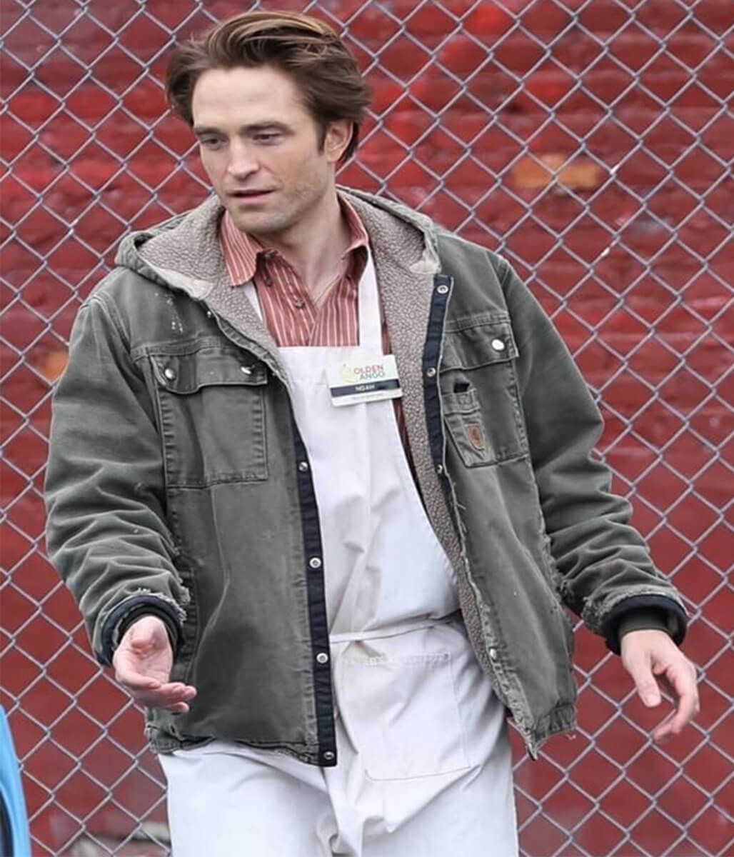 Here Comes the Flood 2026 Robert Pattinson Cotton Jacket