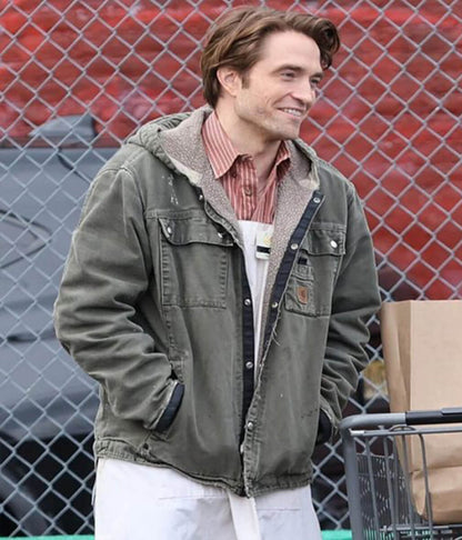 Here Comes the Flood 2026 Robert Pattinson Cotton Jacket