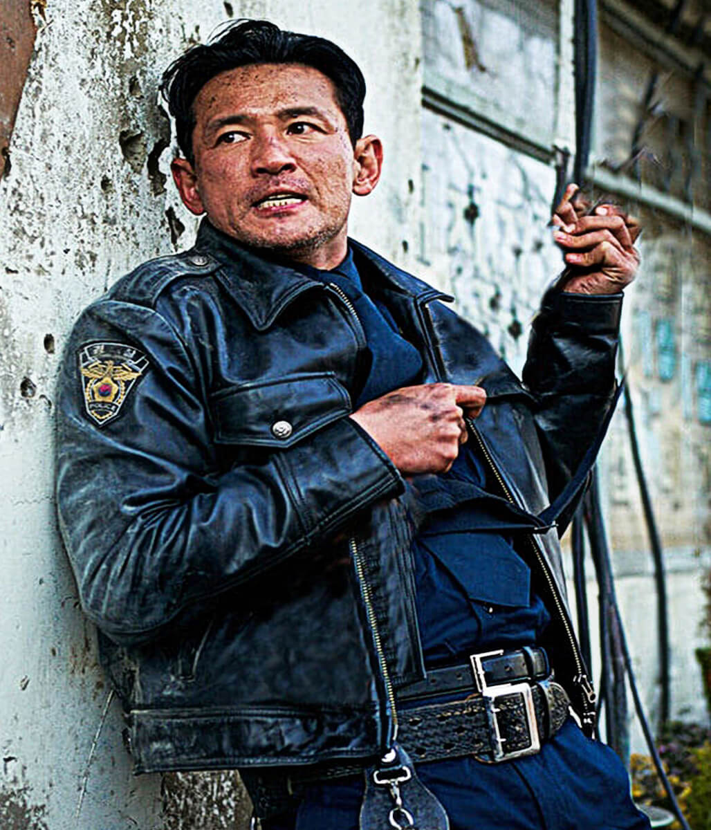Hope 2026 Beom Seok Black Leather Jacket