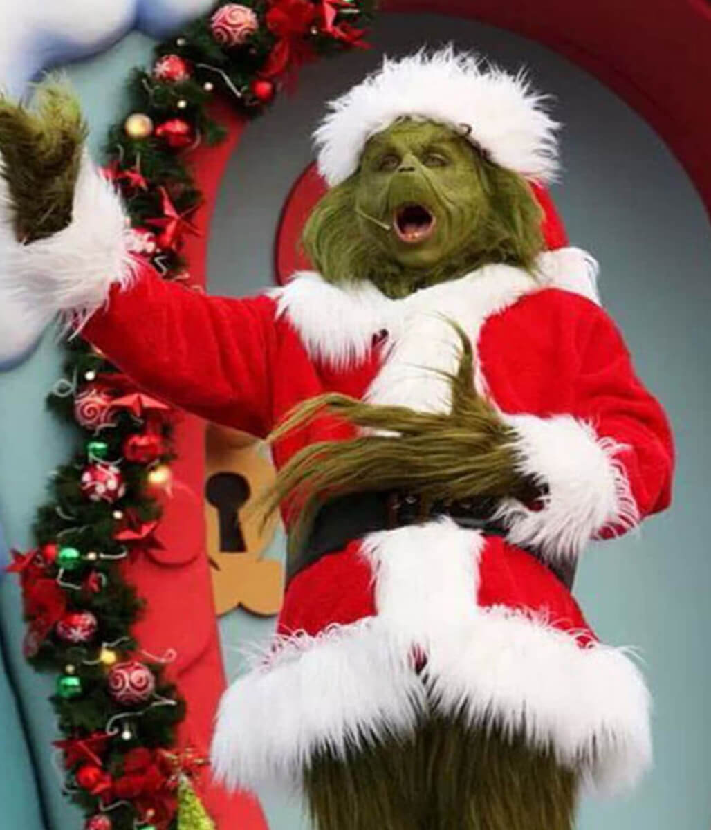 How the Grinch Stole Christmas Jim Carrey Costume Coat