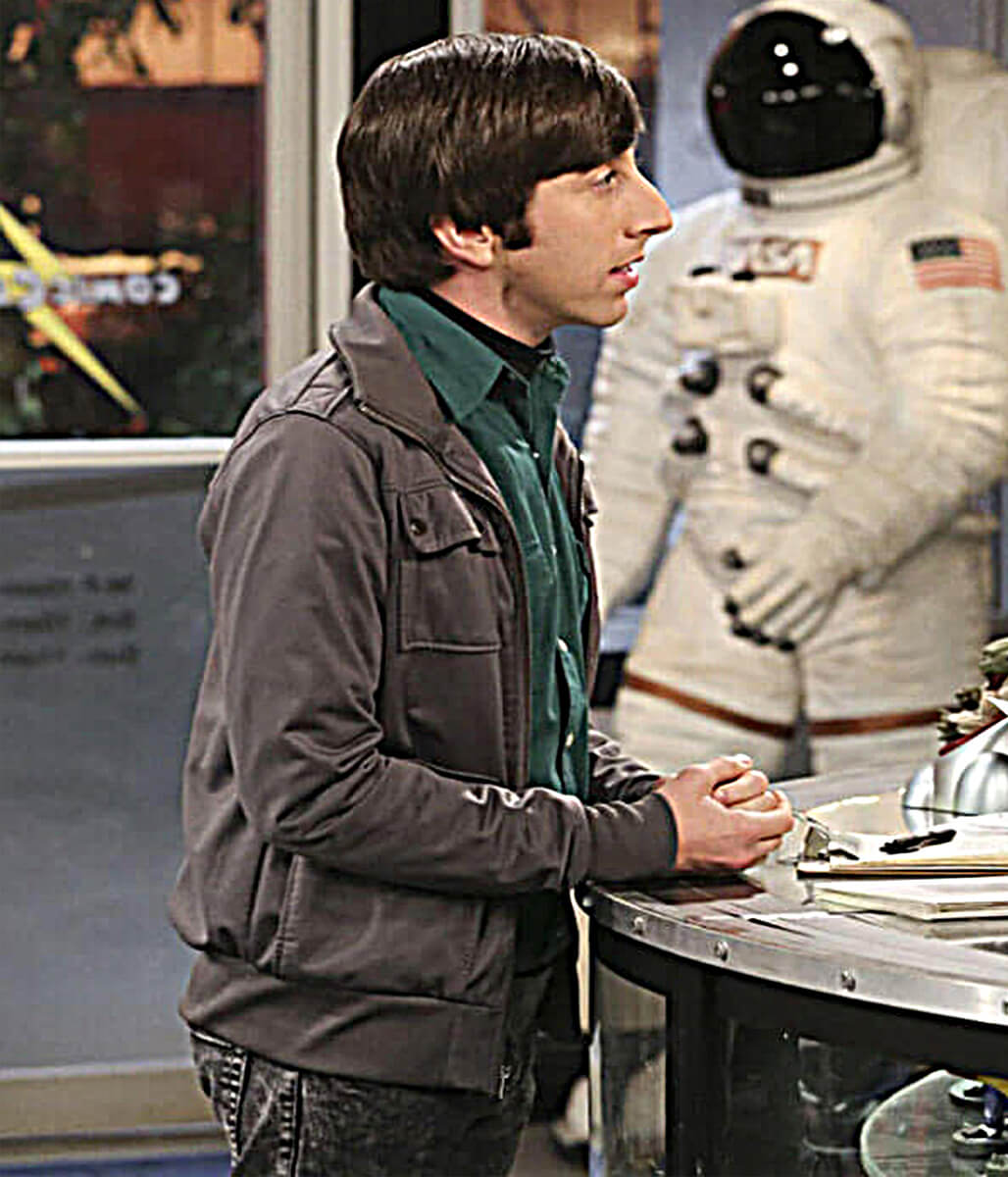 Howard Wolowitz Big Bang Theory S05 Grey Cotton Jacket