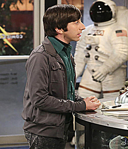 Howard Wolowitz Big Bang Theory S05 Grey Cotton Jacket