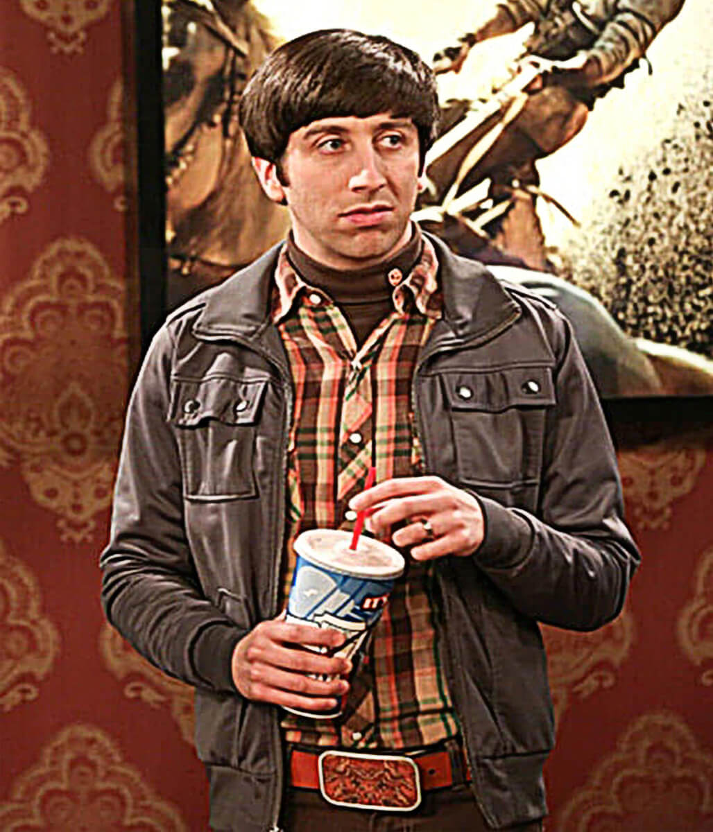 Howard Wolowitz Big Bang Theory S05 Grey Cotton Jacket