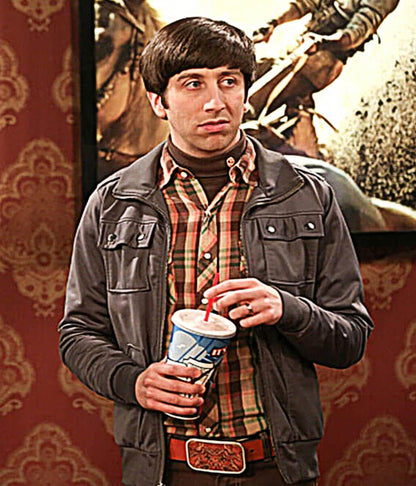 Howard Wolowitz Big Bang Theory S05 Grey Cotton Jacket