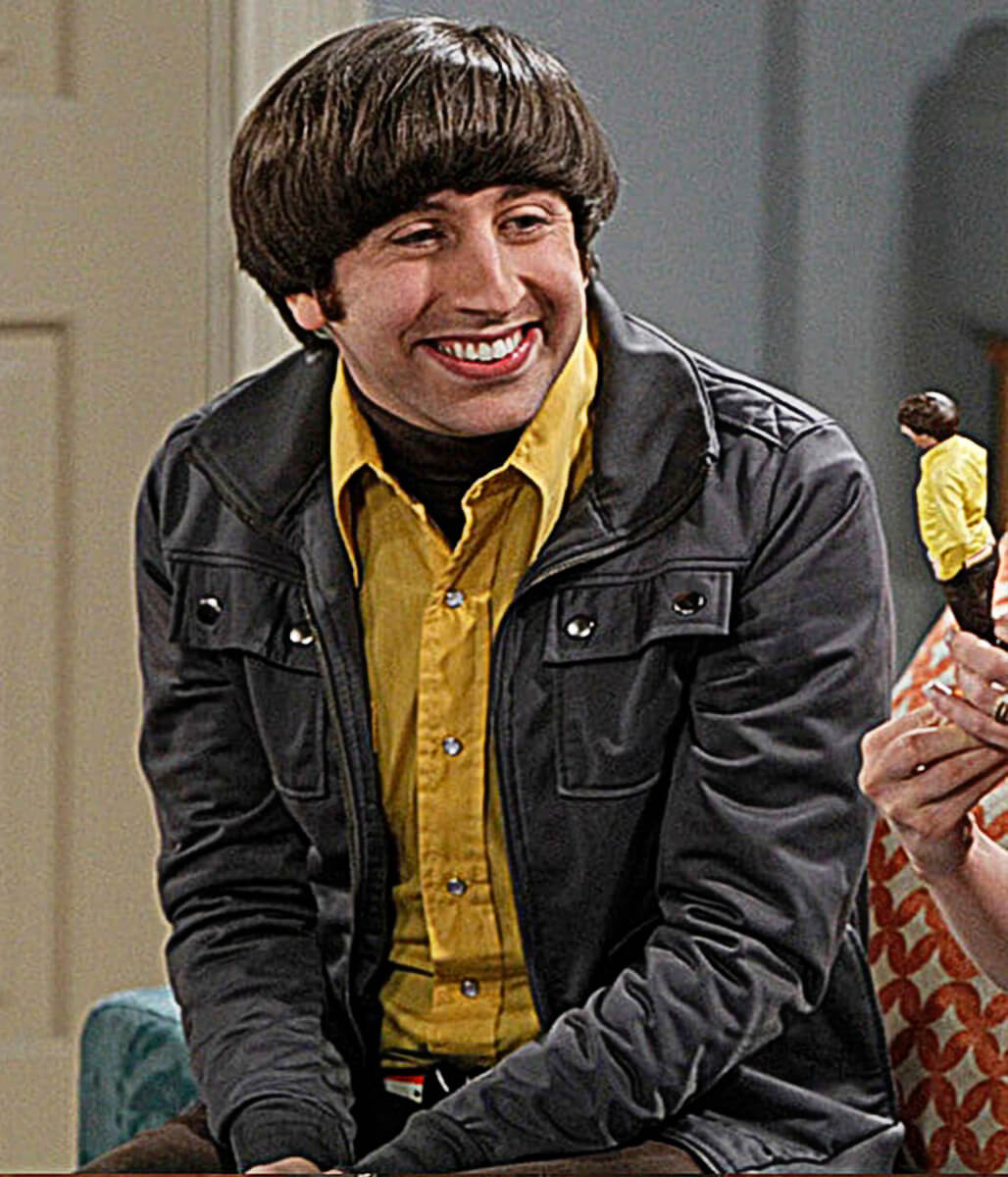 Howard Wolowitz Big Bang Theory S05 Grey Cotton Jacket