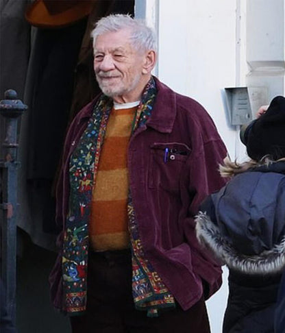 Ian McKellen The Christophers 2026 Corduroy Jacket