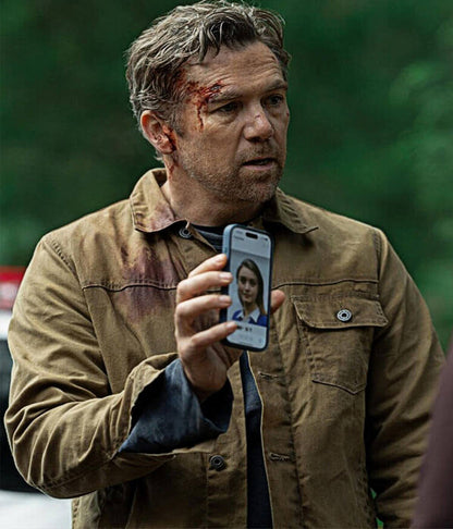 Ian Ridley Last Seen S01 Brown Cotton Jacket