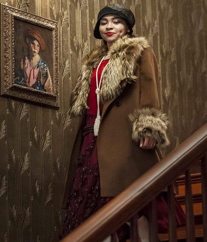 Interview With The Vampire S1 Claudia Brown Wool Coat
